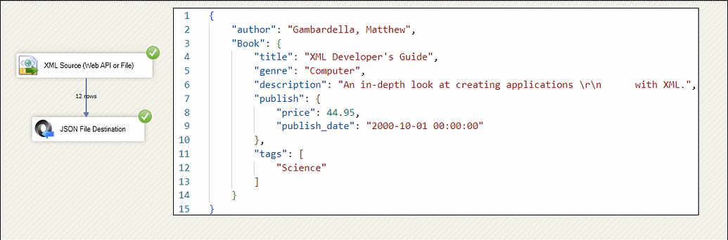 SSIS tutorial: How to convert a XML file to a JSON file in SSIS - SSIS ...