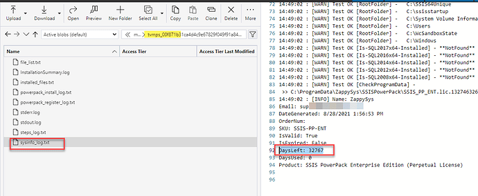 ZappySys License Information in ADF Cluster (Azure Data Factory - Using custom setup script)