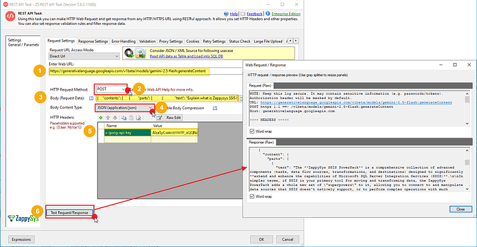 Final result REST API task