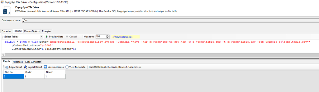 ODBC tutorial: How to read TPS File in Power BI / ODBC Apps - ODBC ...