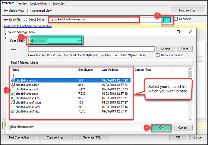 Read FTP/SFTP XML File data