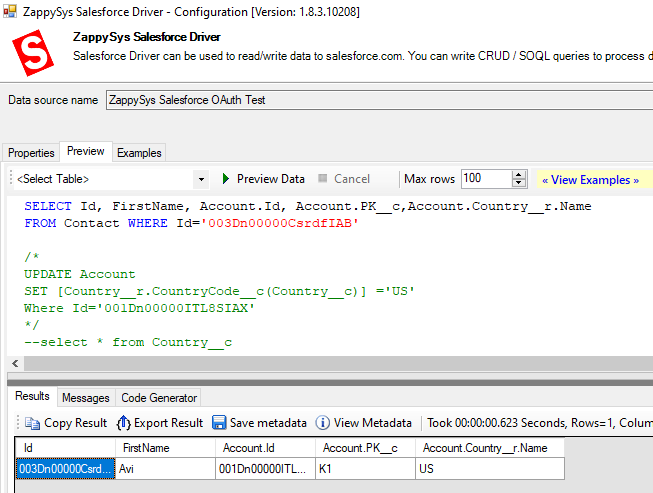 Read Salesforce Lookup fields in SOQL using ODBC Driver(use relation name for nested child object columns)