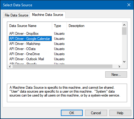 MS Access Select Driver