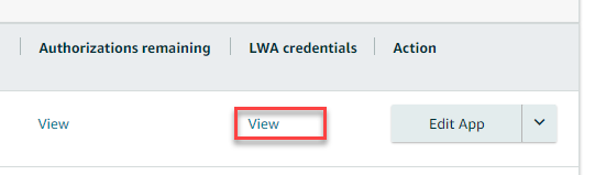 Get SP-API LWA Credentials (ClientId, Client secret for OAuth App