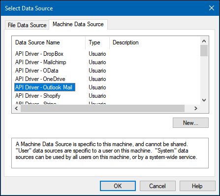 MS Access Select Driver