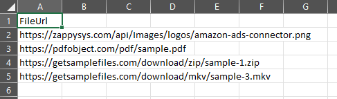 CSV File