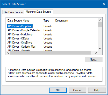 MS Access Select Driver