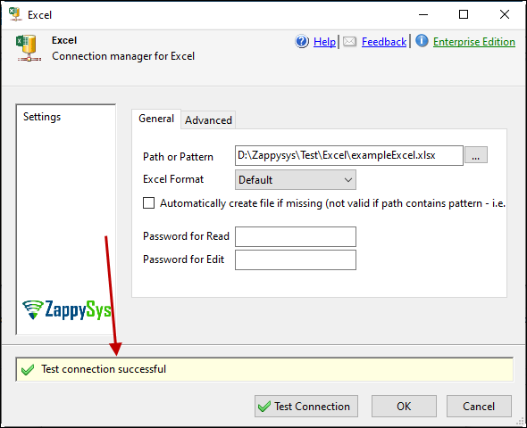 Excel connection