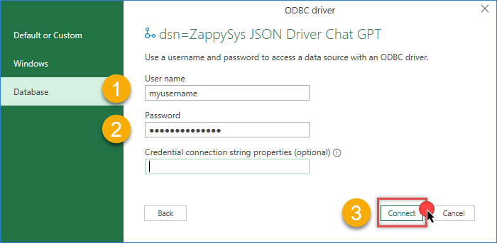 Excel Authentication